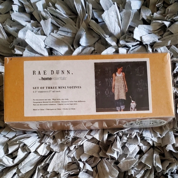 π¦ Rare RAE DUNN mini votives! VINTAGE! NWT New in box. π―οΈπ± - Picture 3 of 4
